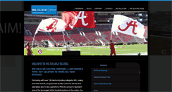 Desktop Screenshot of imgcollegeseating.com